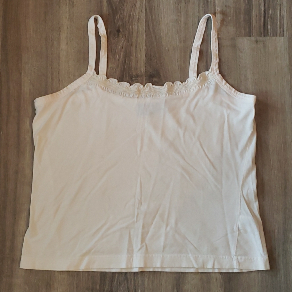 White tank top size medium